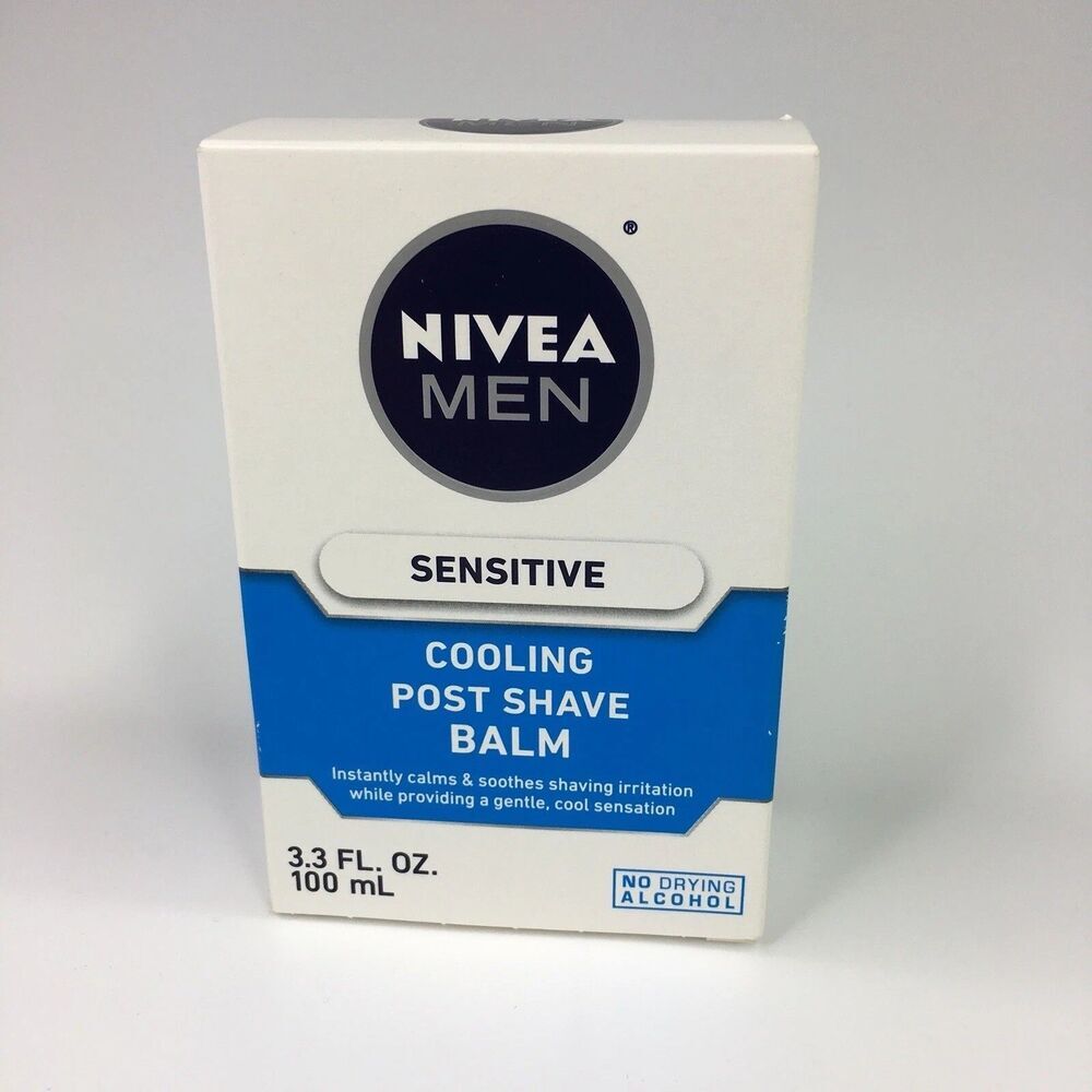 Nivea Men Sensitive Cooling Post Shave Balm (3.3 fl. oz.) NEW